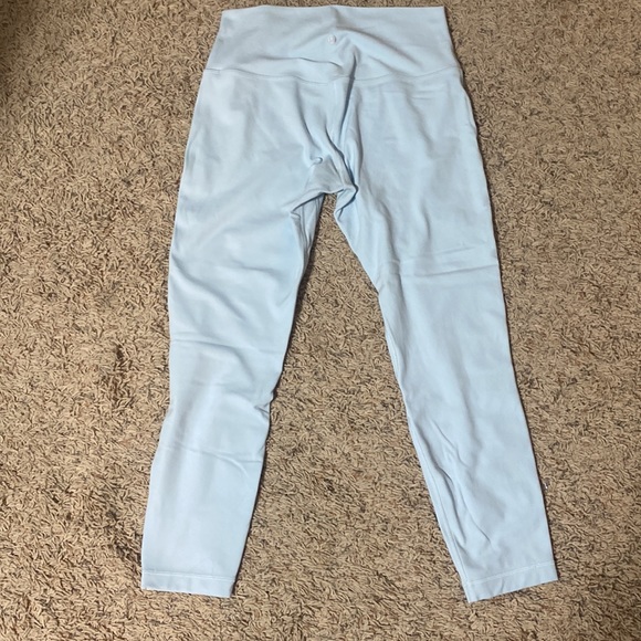 This is the lulu align leggings in a light blue size 10 - Picture 3 of 5